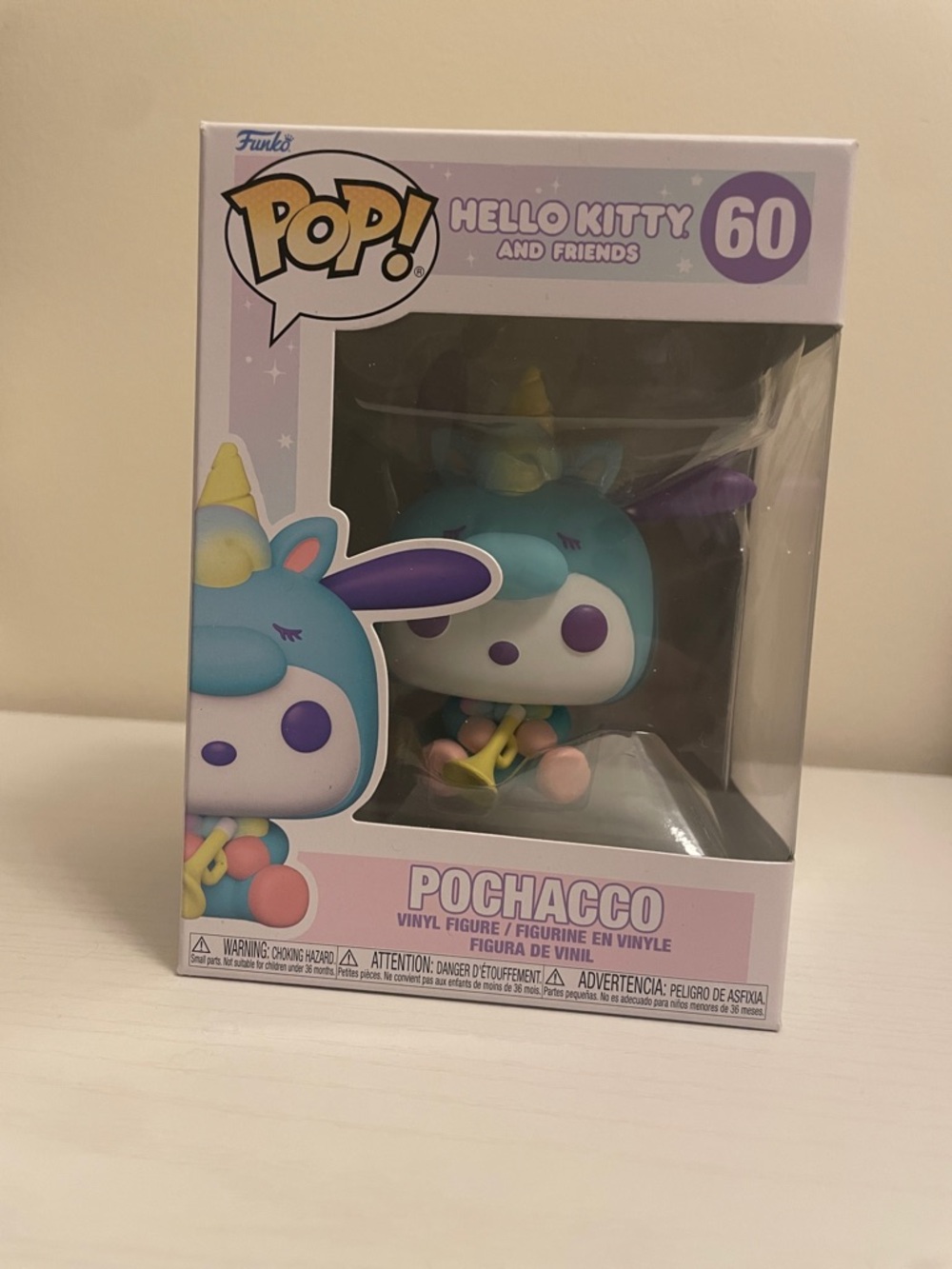 Funko Pop! Hello Kitty and Friends Pastel Pink Purple Blue Box